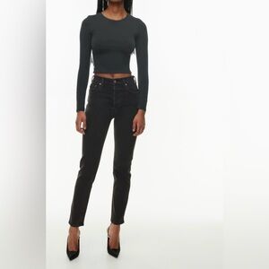 Aritzia Women's Black Jeans